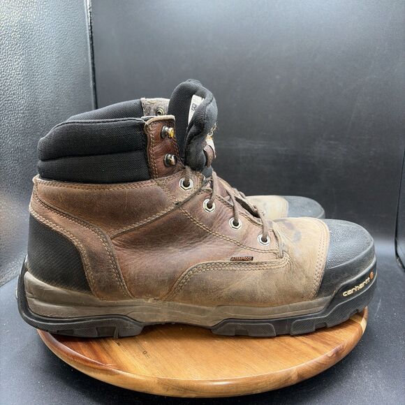 Carhartt Ground Force Men Size 12 M Work Boots Comp Toe WP 6\
